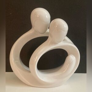Circle of Love by Kim Lawrence "New Life" Sculpture mother father child vintage